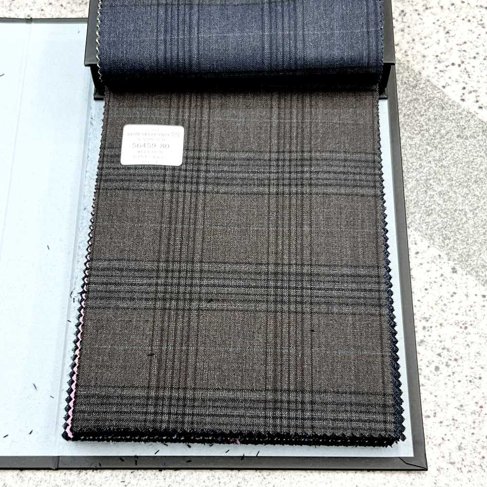 56459-80 25SS BEST SELECTION 【N-STRETCH】 에누 스트레치 차 체크[원단] 쿠니시마 주식회사