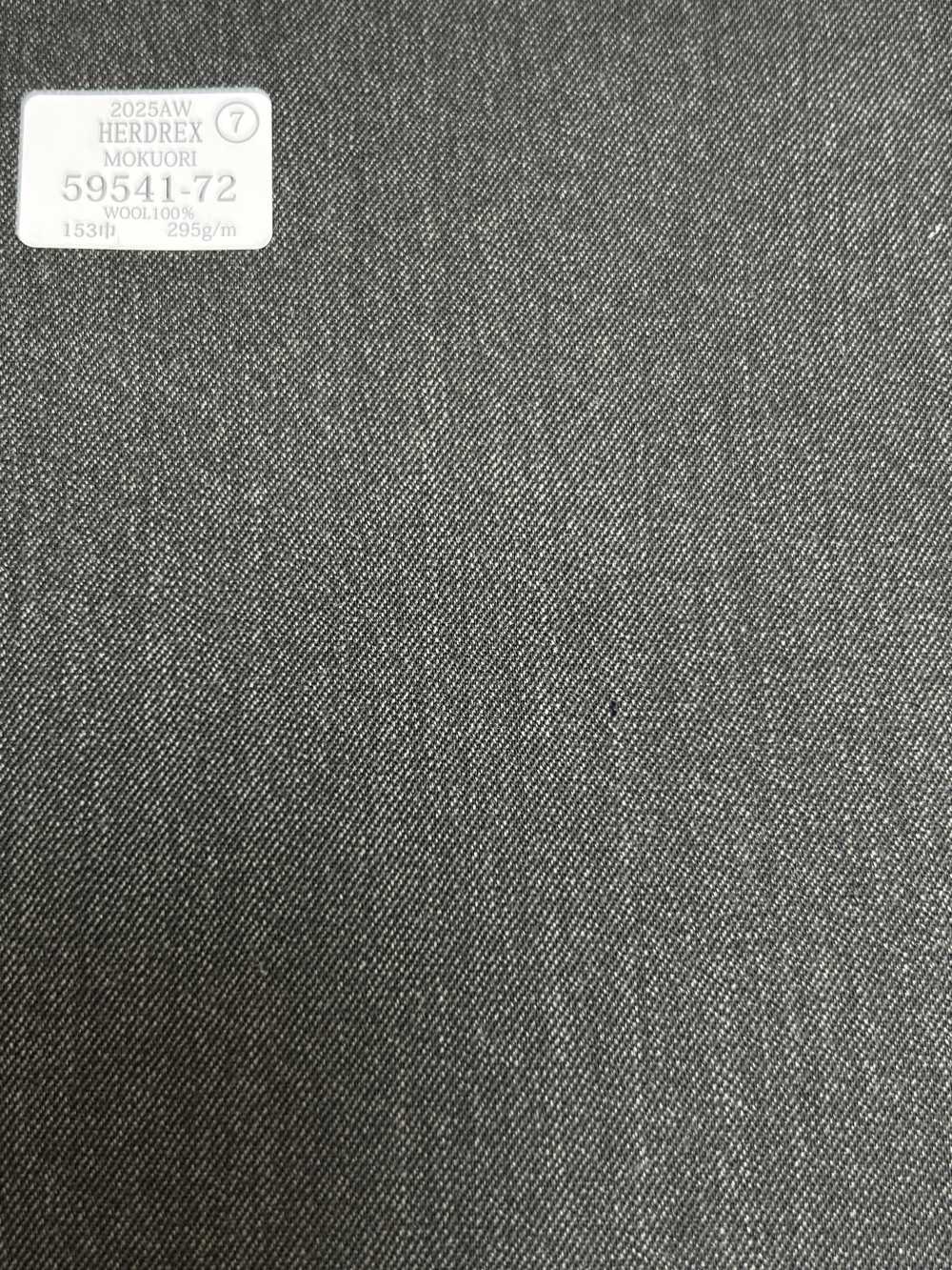 59541-72 25AW HERDREX 【MOKUORI】 목오리 다크 그린 트윌 울[원단] 쿠니시마 주식회사