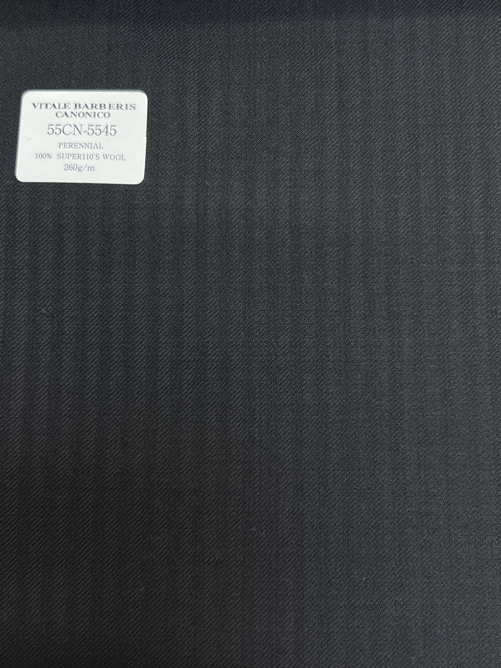 55CN5545 CANONICO(카노니코) PERENNIAL SUPER110'S 네이비 섀도우 스트라이프[원단] CANONICO