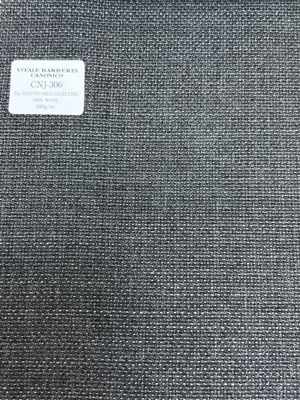 CNJ306 CANONICO(카노니코) 스테디 설러 21μMONTECARLO JACKETING 홉삭 그레이 무지[원단] CANONICO