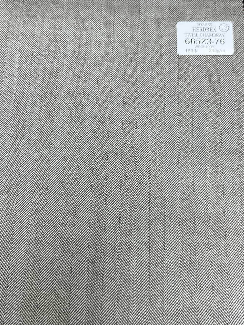 66523-76 26SS HERDREX 【TWILL CHAMBRAY】 트윌 샴브레이[원단] 쿠니시마 주식회사