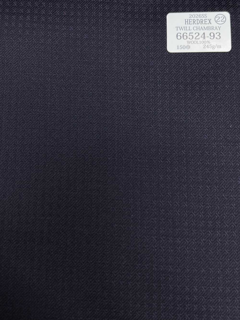 66524-93 26SS HERDREX 【TWILL CHAMBRAY】 트윌 샴브레이[원단] 쿠니시마 주식회사