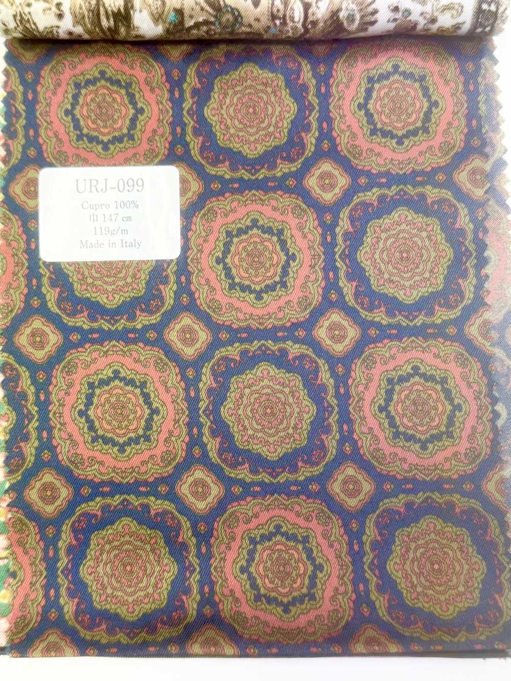 URJ-099 이탈리아제 큐플라 100% 프린트 안감 꽃무늬 TCS