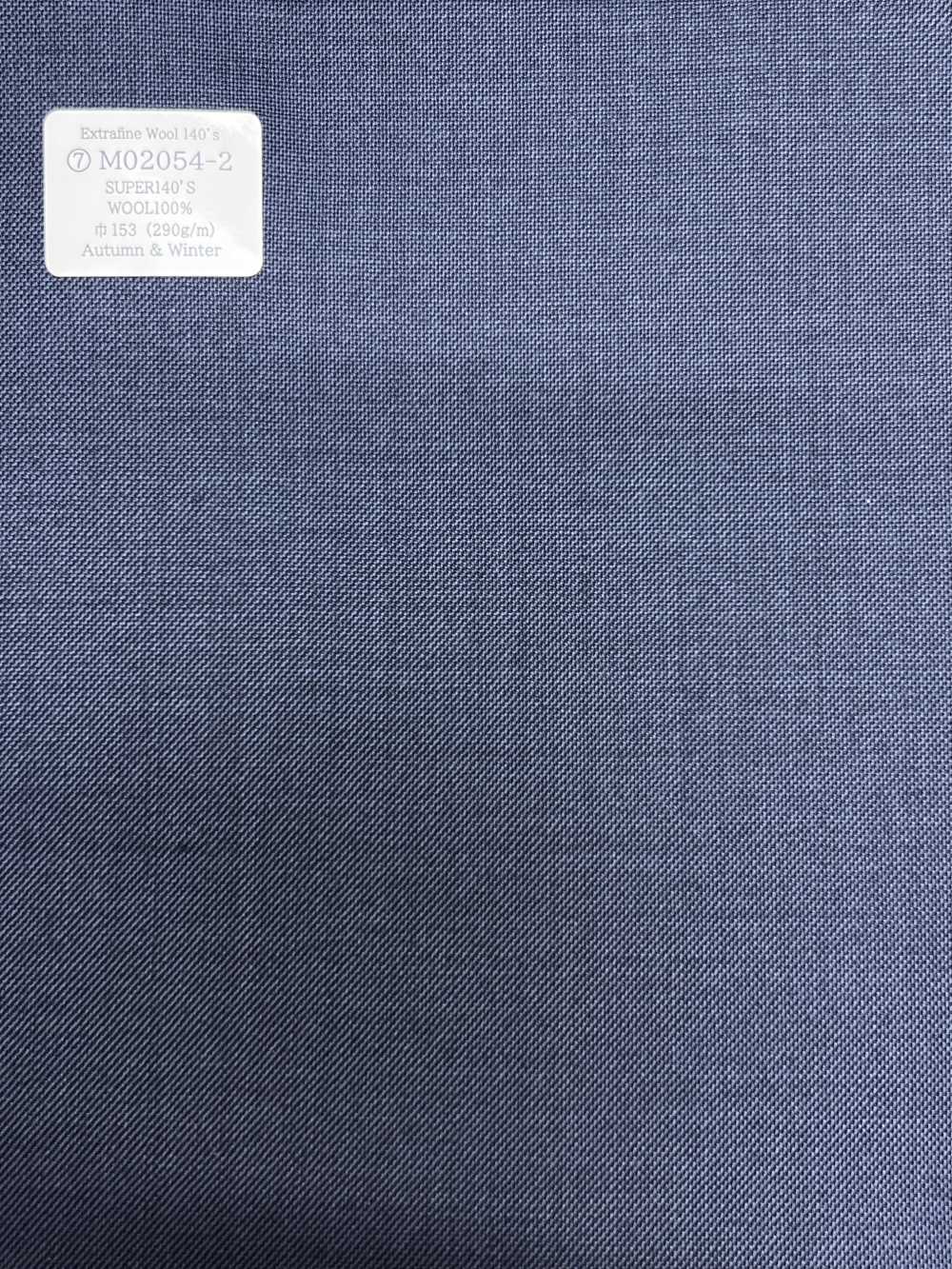 M02054-2 KUNISHIMA1850 Exclusive line 【Extrafine Wool 140’s】 블루 샤크스킨[원단] 쿠니시마 주식회사