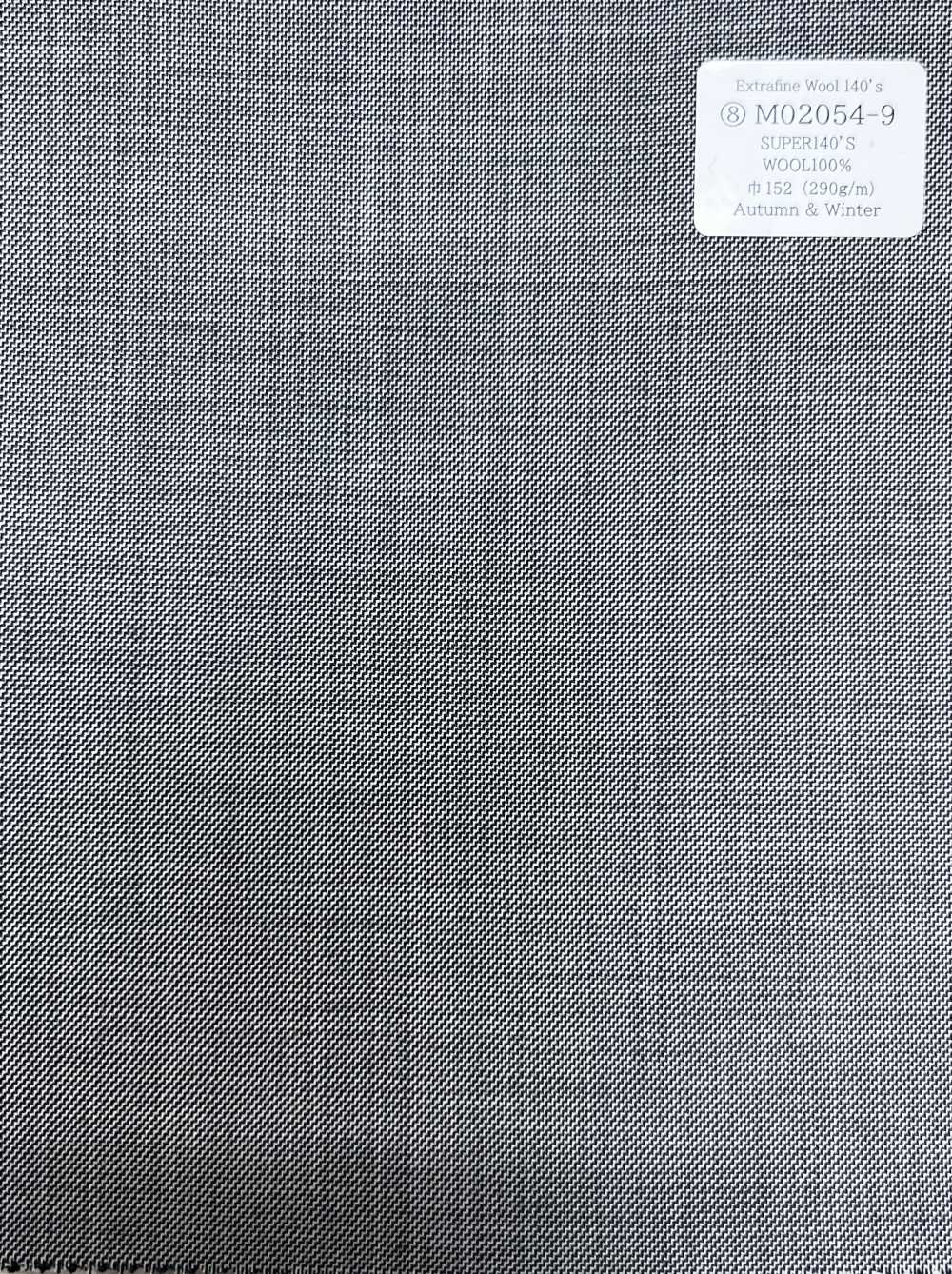 M02054-9 KUNISHIMA1850 Exclusive line【Extrafine Wool 140’s】흑백 샤크스킨[원단] 쿠니시마 주식회사