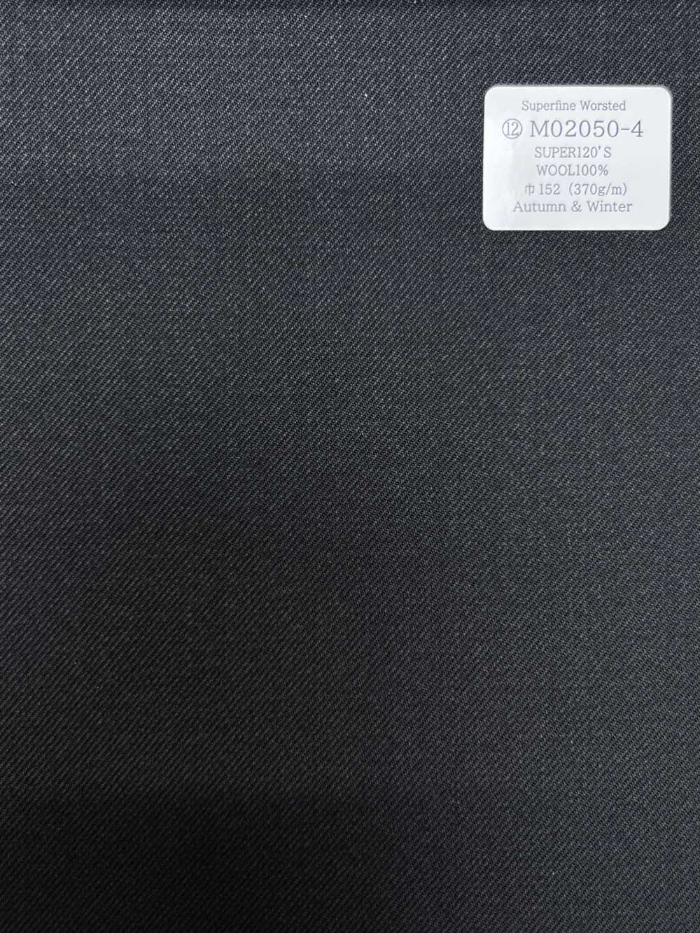 M02050-4 KUNISHIMA1850 익스클루시브 라인 【Superfine Worsted】 짙은 회색 무지[원단] 쿠니시마 주식회사