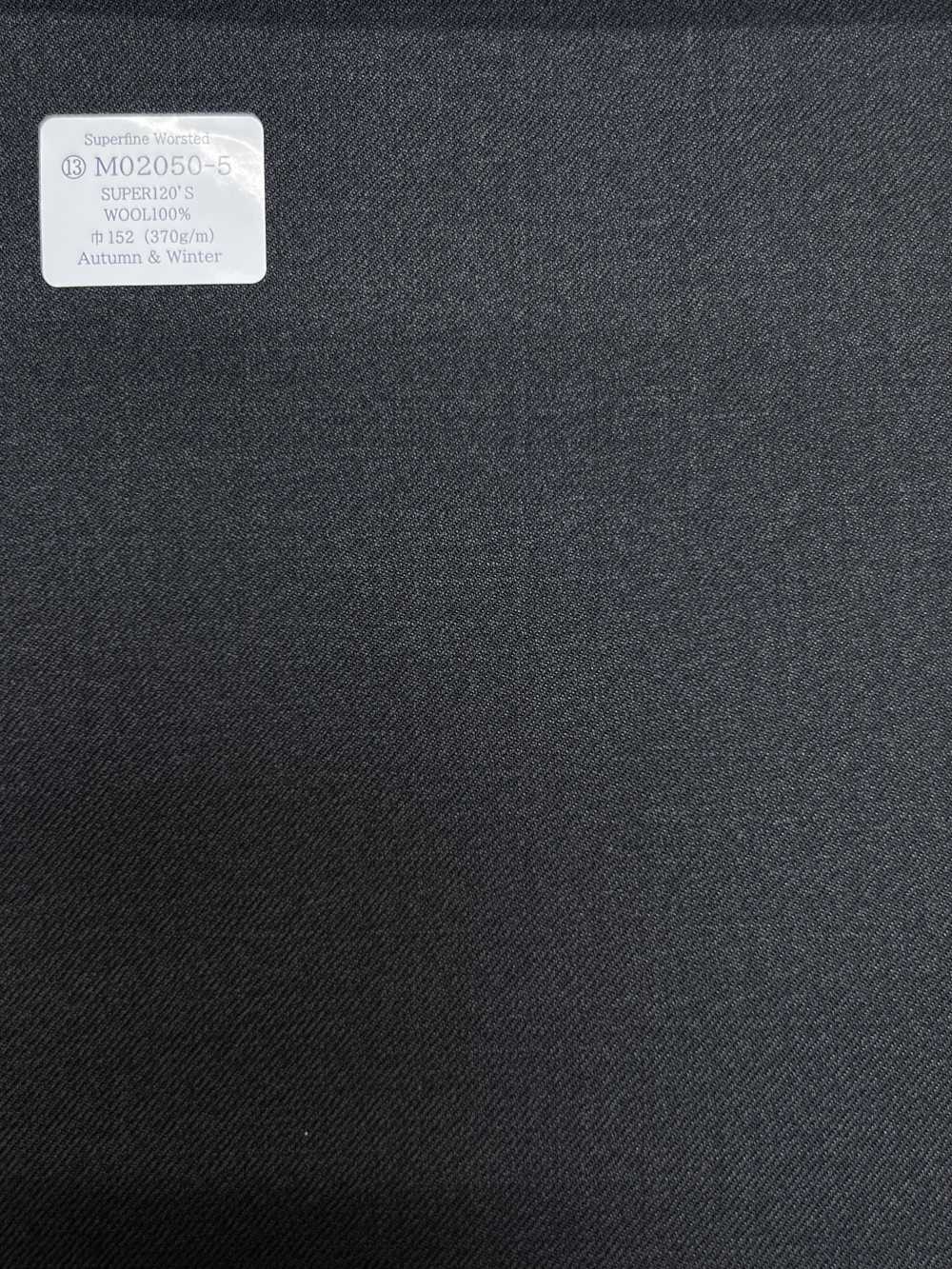 M02050-5 KUNISHIMA1850 Exclusive line 【Superfine Worsted】 차콜그레이 무지[원단] 쿠니시마 주식회사