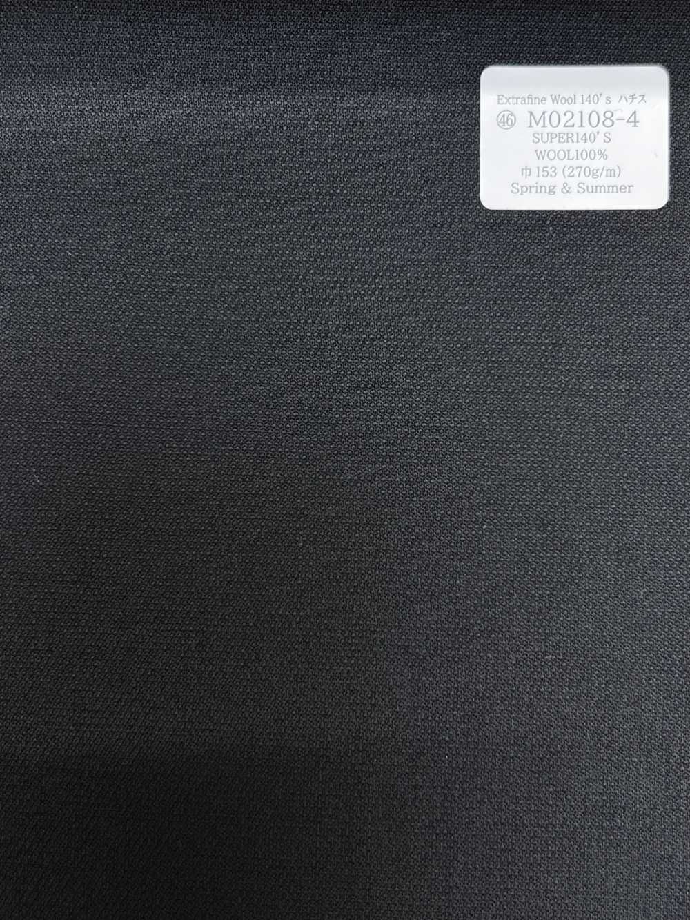 M02108-4 KUNISHIMA1850 단독 라인 【Hachisuusu】 짙은 차콜 그레이/잔패턴[원단] 쿠니시마 주식회사