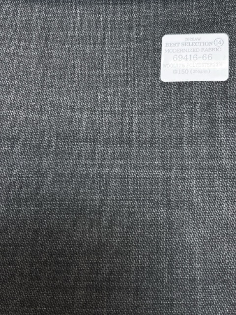 69416-66 26AW BESTSELECTION 【MODERNIZED FABRIC】 모던화된 패브릭 미디엄 그레이 샤크[원단] 쿠니시마 주식회사