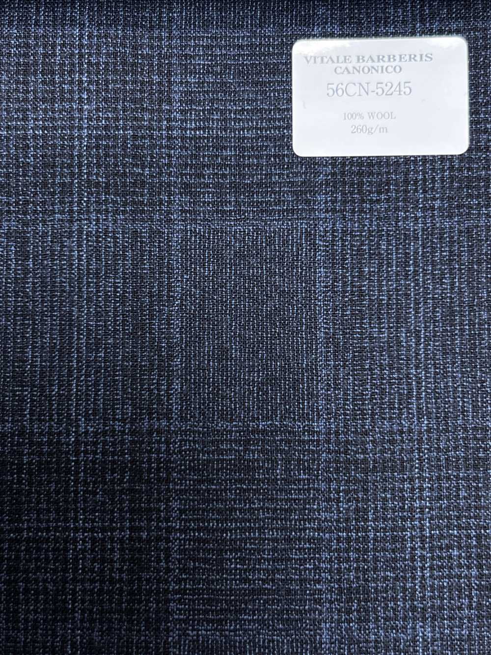 56CN5245 CANONICO(카노니코) 밀드 트로피컬 네이비 블루 글렌 체크[원단] CANONICO