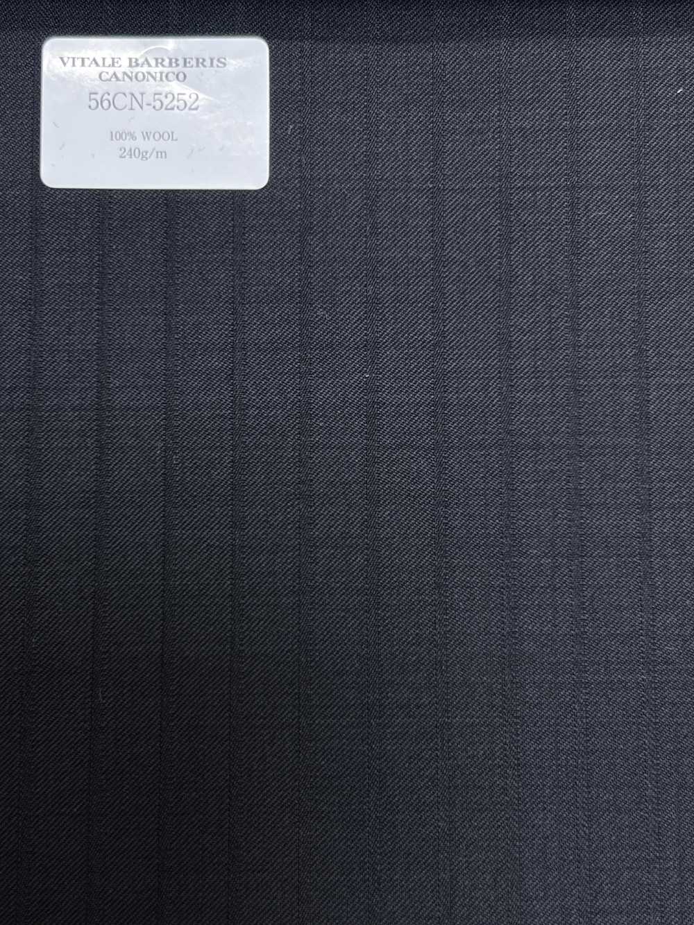 56CN5252 CANONICO(카노니코) PRUNELLE 블랙 섀도 스트라이프[원단] CANONICO