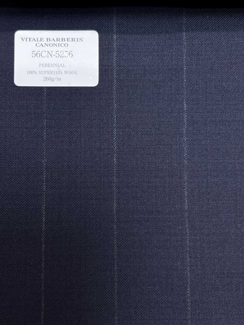 56CN5256 CANONICO(카노니코) PERENNIAL-CLASSICS 진한 남색 스트라이프[원단] CANONICO