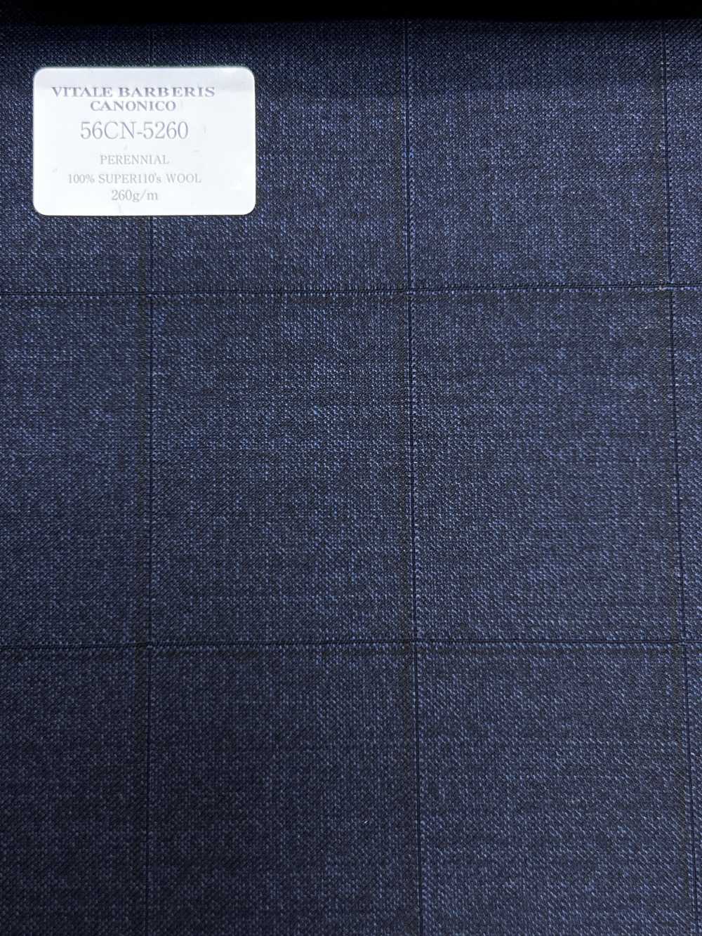 56CN5260 CANONICO(카노니코) PERENNIAL-CLASSICS 네이비 블루 윈도페인[원단] CANONICO