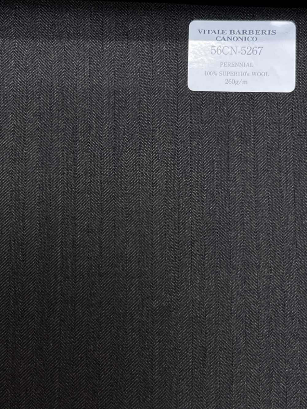 56CN5267 CANONICO(카노니코) PERENNIAL-CLASSICS 브라운 헤링본[원단] CANONICO