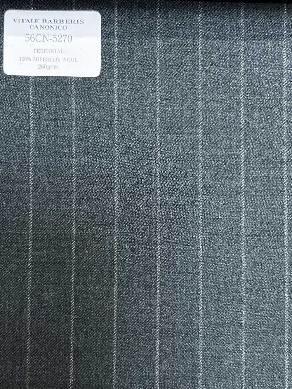 56CN5270 CANONICO(카노니코) PERENNIAL-CLASSICS 그린 스트라이프[원단] CANONICO