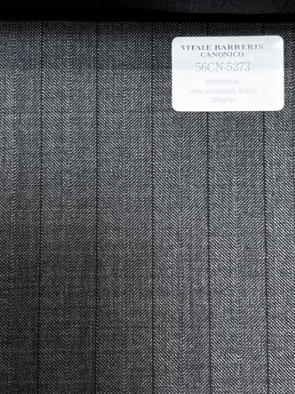 56CN5273 CANONICO(가노니코) PERENNIAL-CLASSICS 그레이 스트라이프[원단] CANONICO