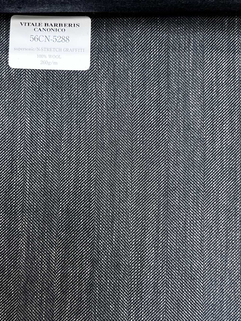 56CN5288 CANONICO(카노니코) supersonic/내추럴 스트레치 그래피티 회색[원단] CANONICO