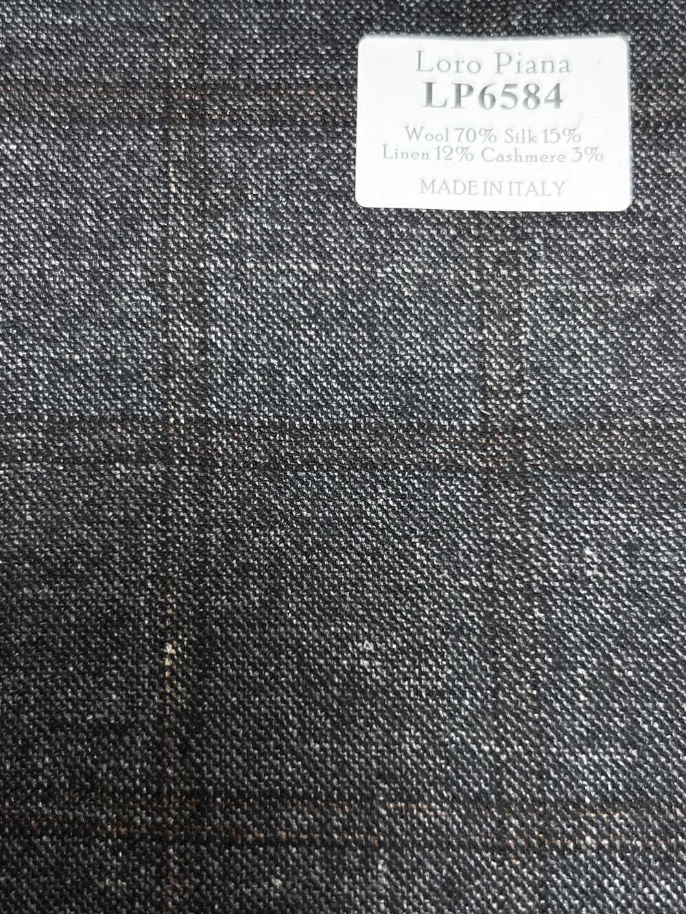 LP6584 Loro Piana 그레이 체크[원단] 호소이 쇼지 주식회사