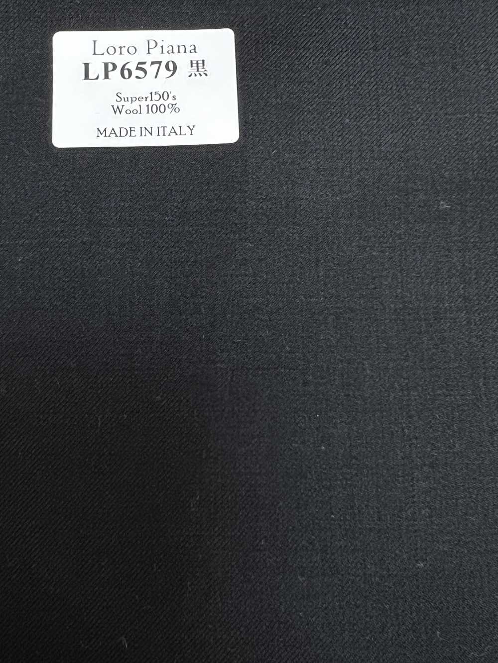 LP6579 Loro Piana Super150's 검정 무지[원단] 호소이 쇼지 주식회사