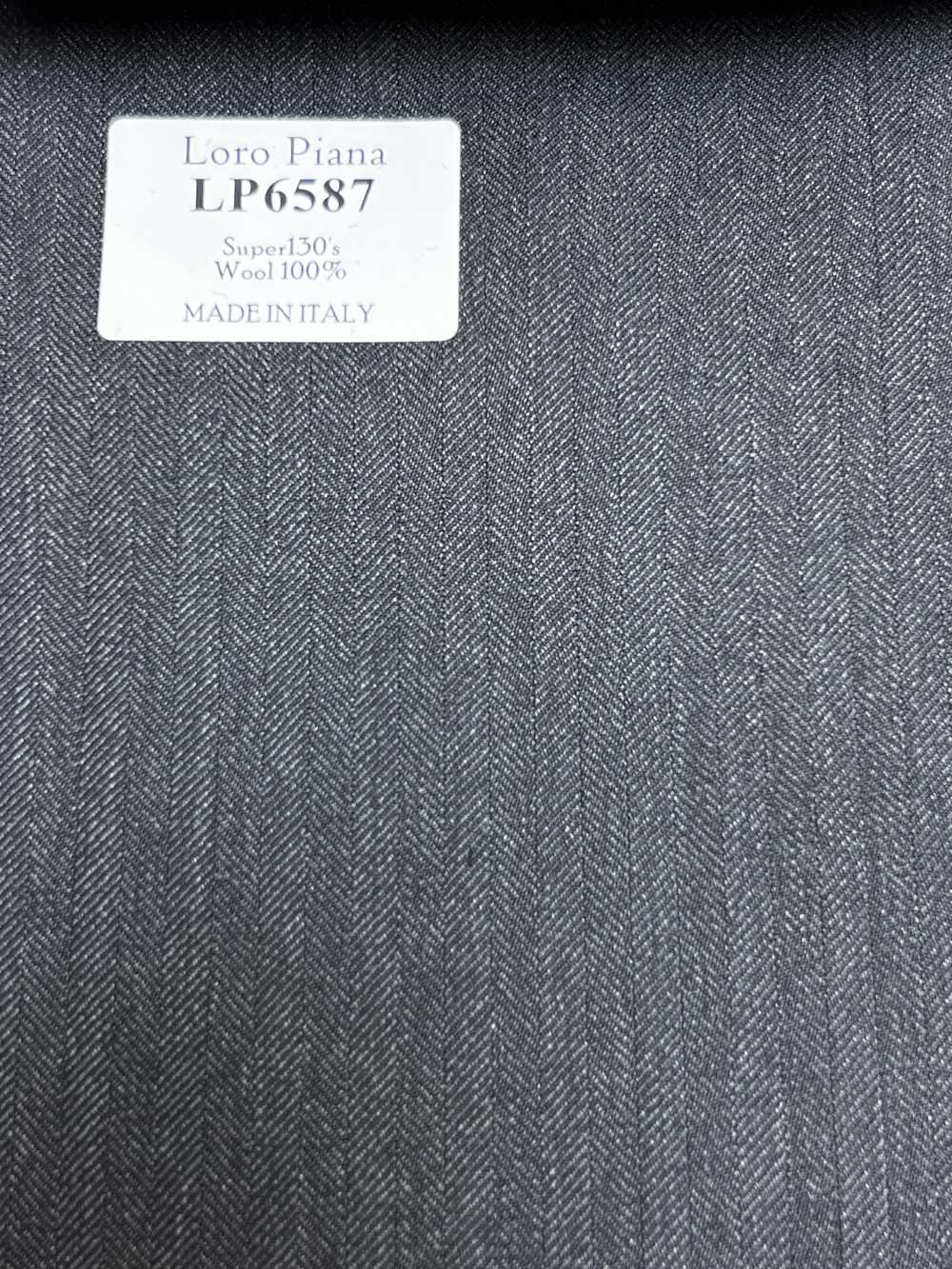LP6587 Loro Piana Super130's 그레이 헤링본[원단] 호소이 쇼지 주식회사