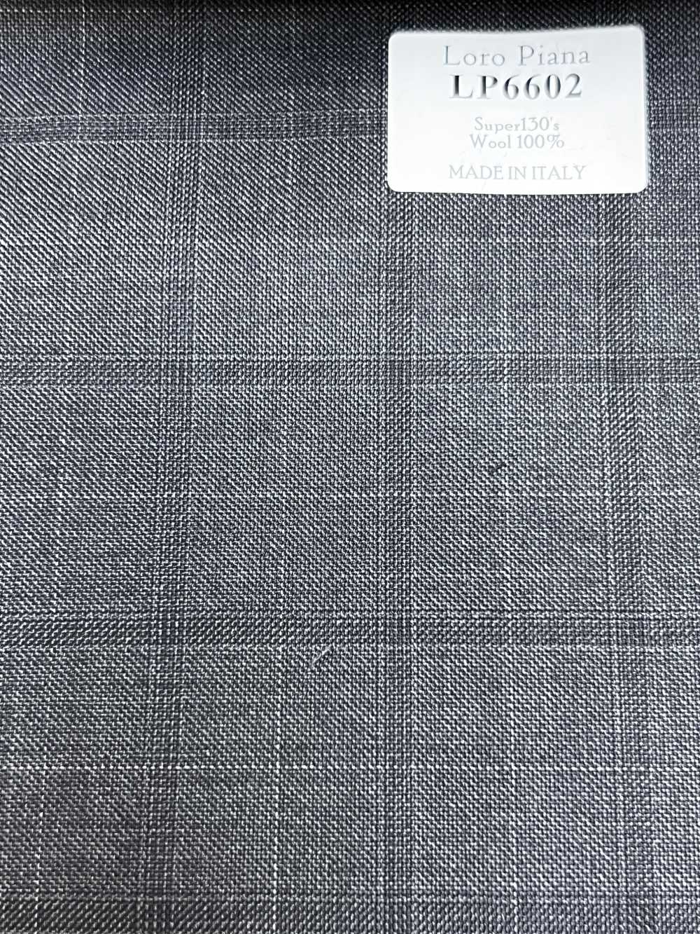 LP6602 Loro Piana Super130's 그레이 체크[원단] 호소이 쇼지 주식회사