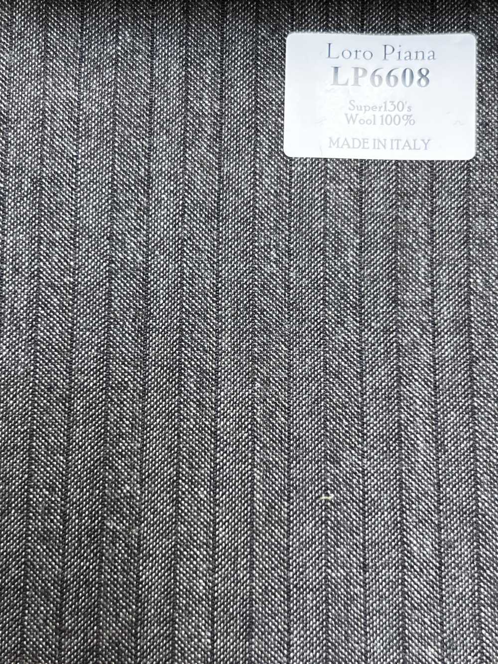 LP6608 Loro Piana Super130's 브라운 스트라이프[원단] 호소이 쇼지 주식회사