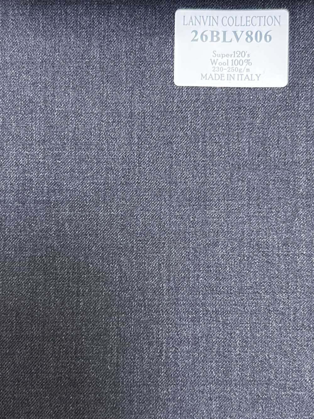 26BLV806 LANVIN COLLECTION Super120's 그레이 무지[원단] 호소이 쇼지 주식회사