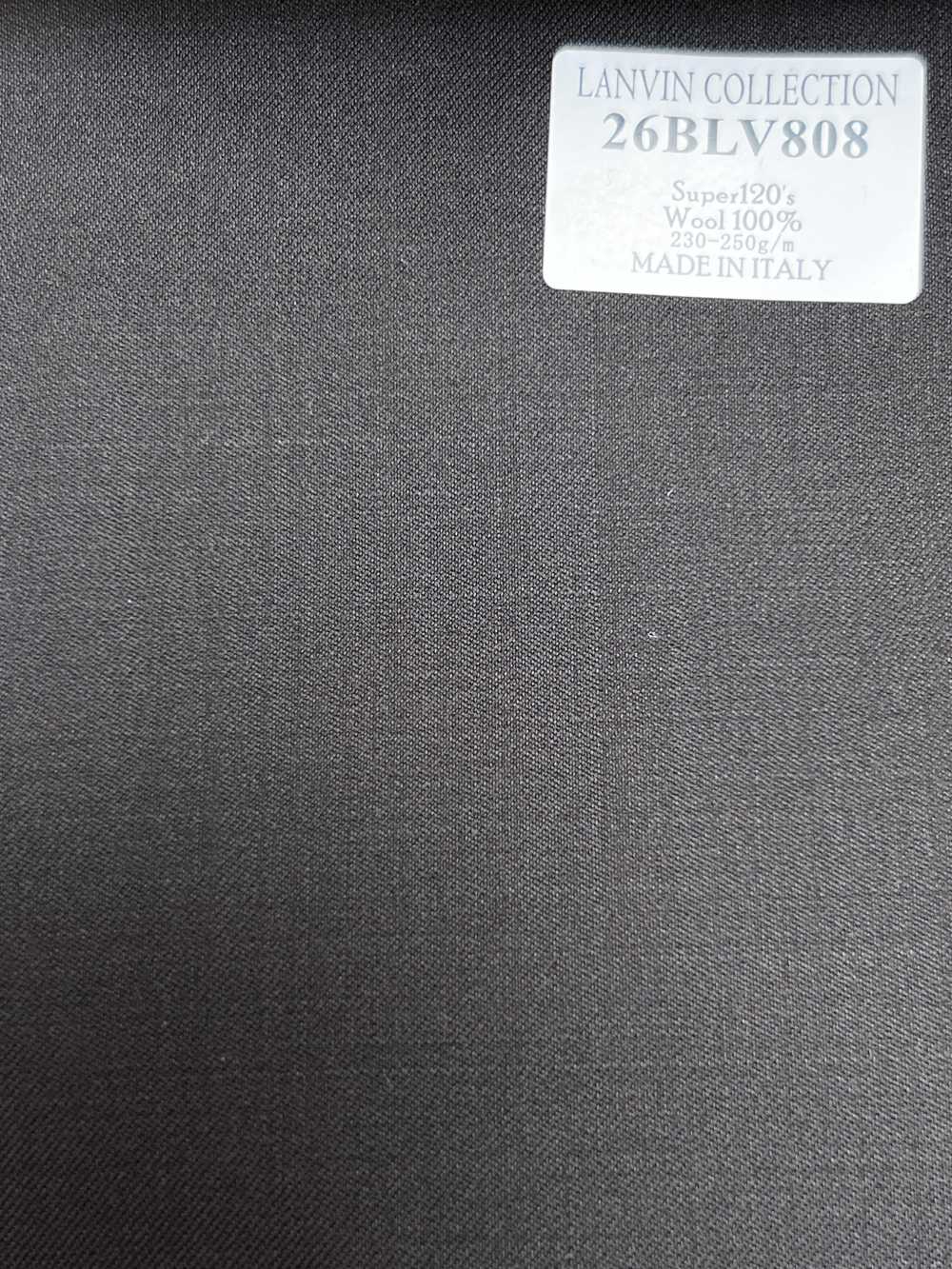 26BLV808 LANVIN COLLECTION Super120's 브라운 무지[원단] 호소이 쇼지 주식회사