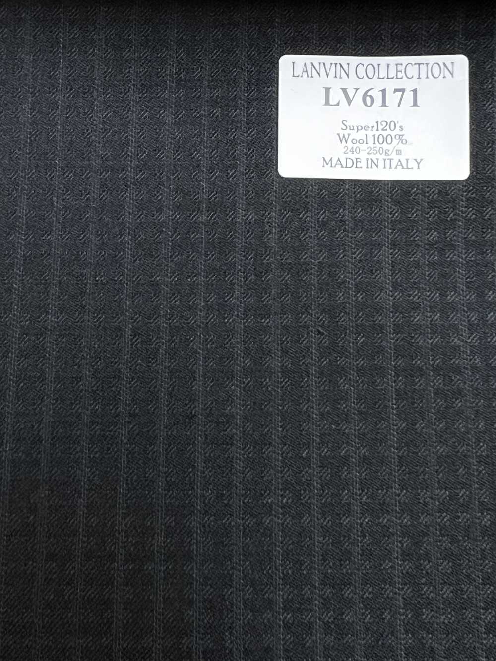 LV6171 LANVIN COLLECTION Super120's 그린 체크[원단] 호소이 쇼지 주식회사