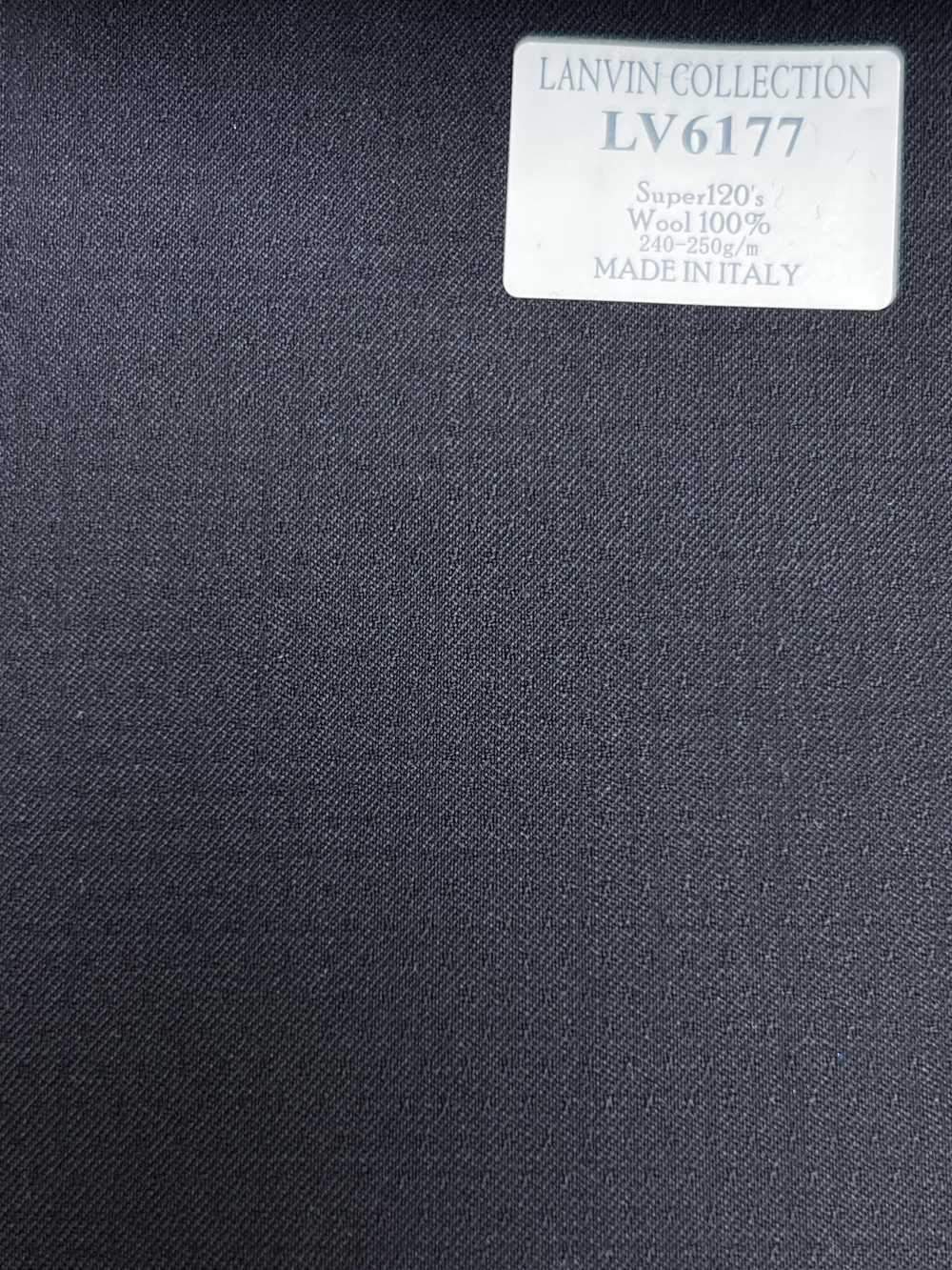 LV6177 LANVIN COLLECTION Super120's 검정 도트[원단] 호소이 쇼지 주식회사