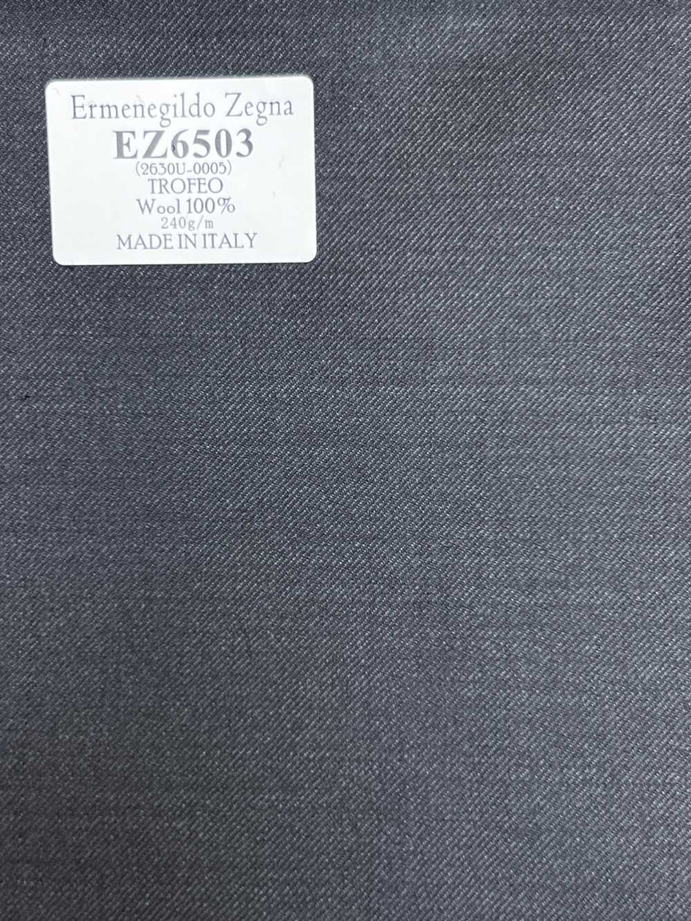 EZ6503 Ermenegildo Zegna TROFEO 짙은 회색 무지[원단] 호소이 쇼지 주식회사