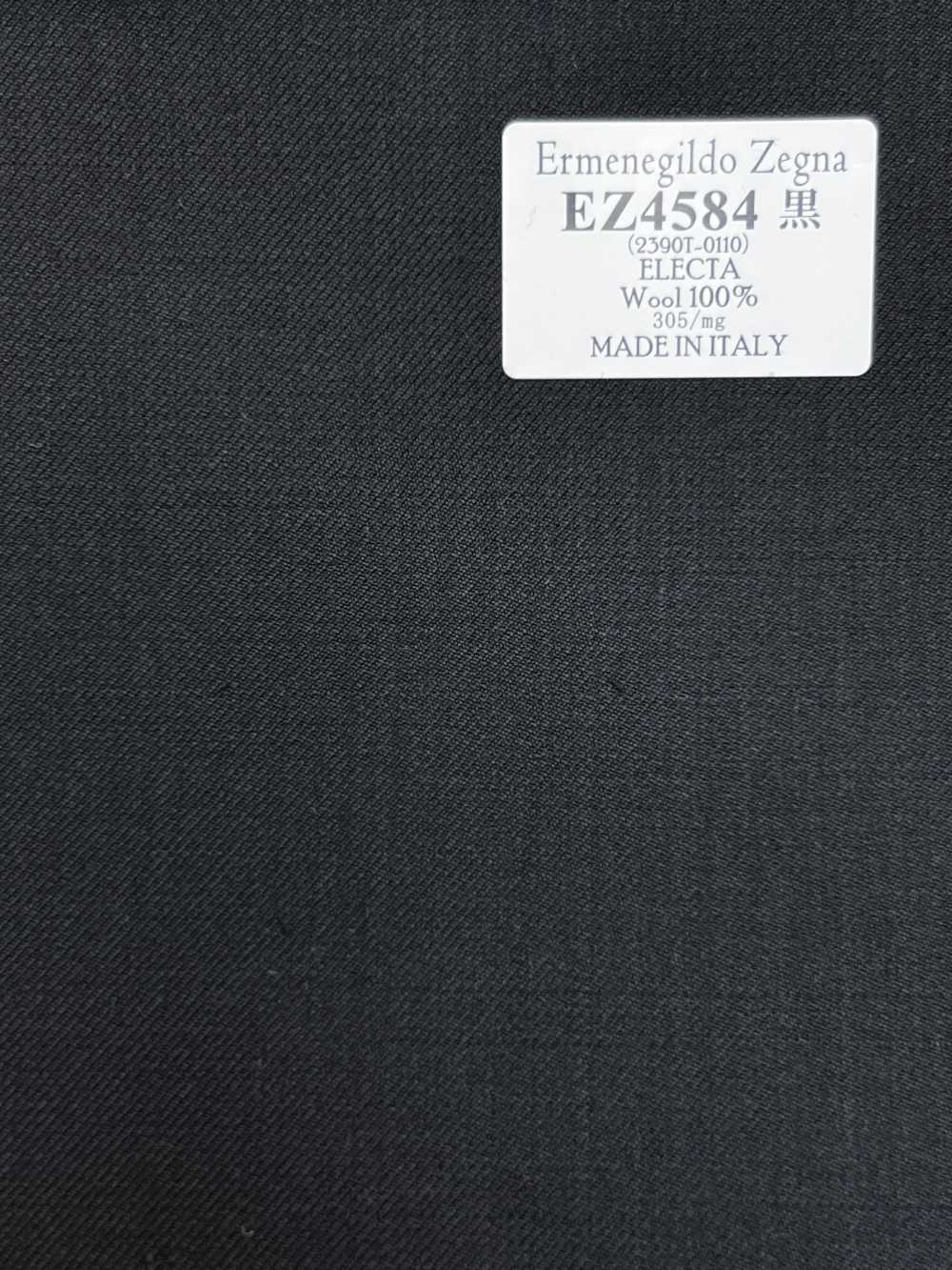 EZ4584 Ermenegildo Zegna ELECTA 검정 무지[원단] 호소이 쇼지 주식회사