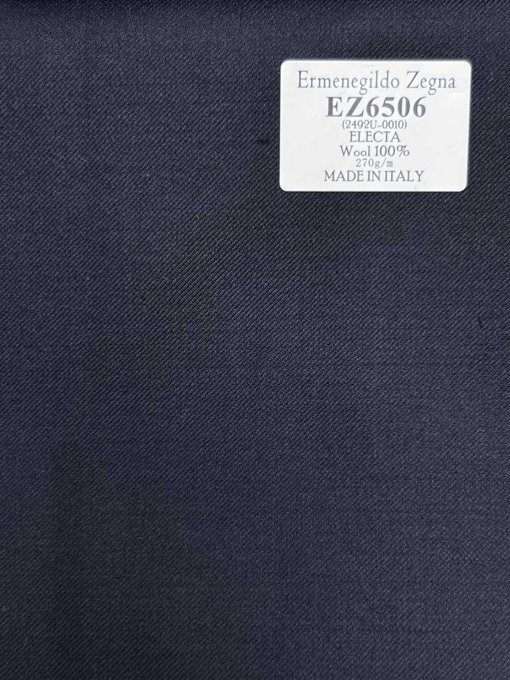EZ6506 Ermenegildo Zegna ELECTA 짙은 남색 무지[원단] 호소이 쇼지 주식회사