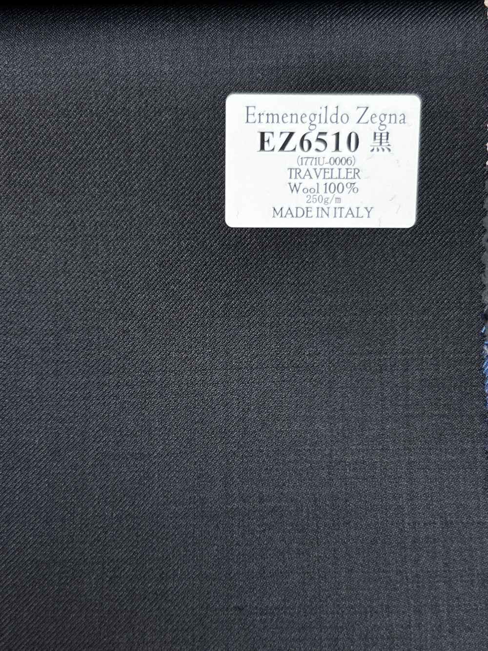 EZ6510 Ermenegildo Zegna TRAVELLER 검정 무지[원단] 호소이 쇼지 주식회사