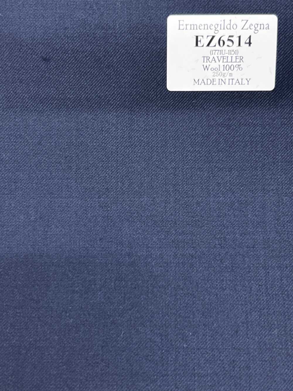 EZ6514 Ermenegildo Zegna TRAVELLER 네이비 블루 무지[원단] 호소이 쇼지 주식회사