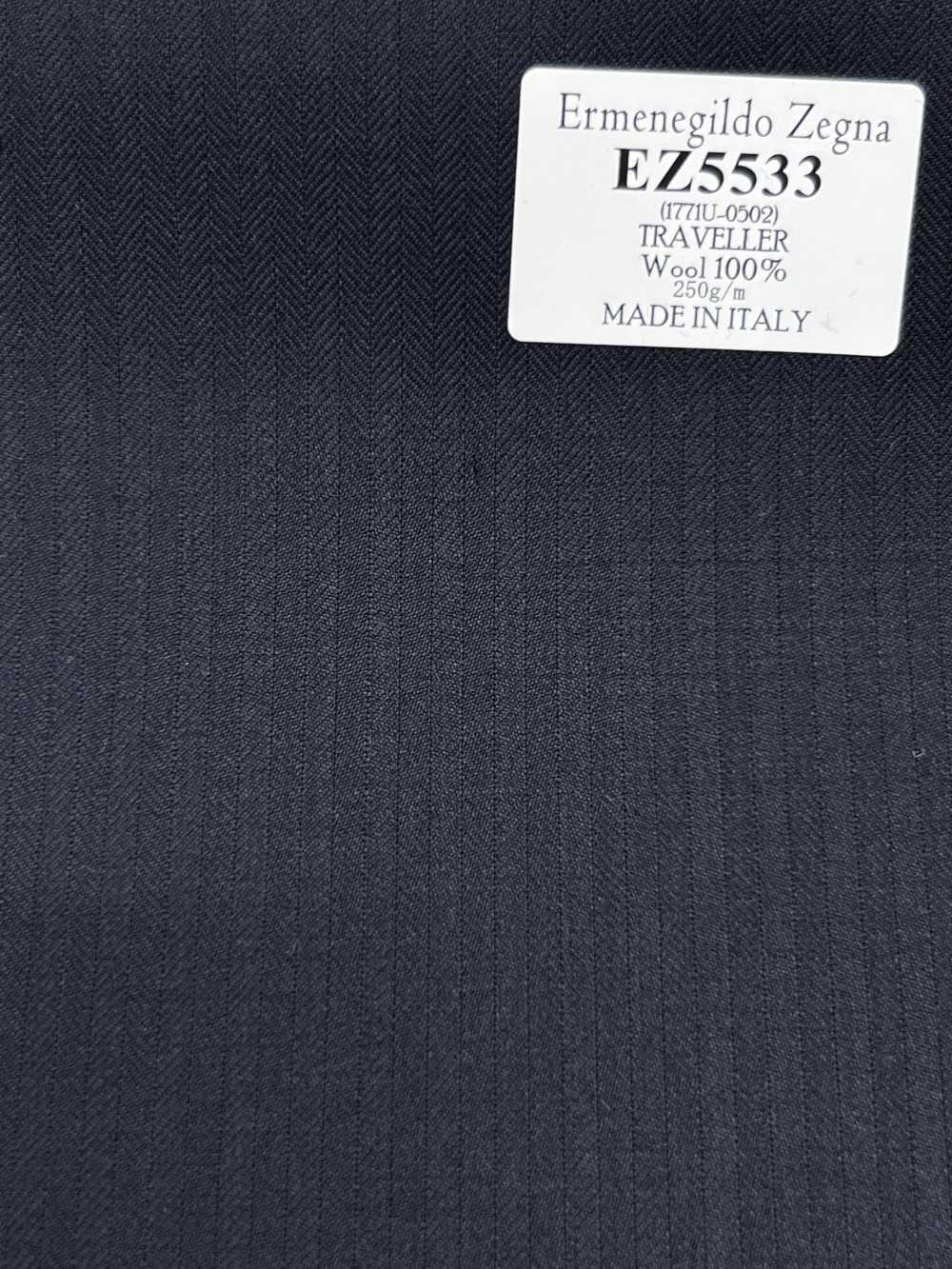 EZ5533 Ermenegildo Zegna TRAVELLER 블랙 스트라이프[원단] 호소이 쇼지 주식회사
