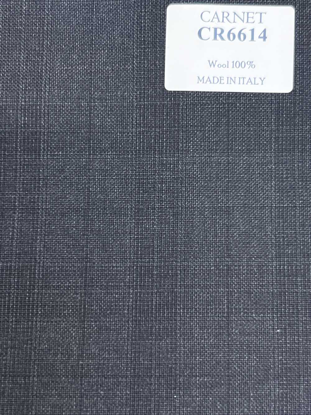 CR6614 CARNET 3PLY 다크 그레이 체크[원단] 호소이 쇼지 주식회사