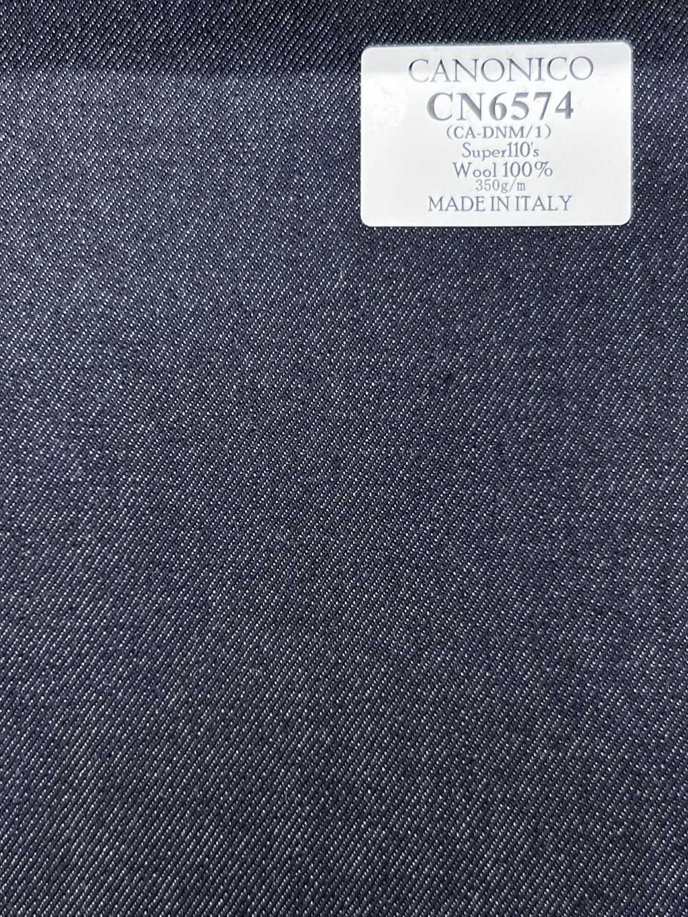 CN6574 CANONICO Super110's 네이비 블루 데님[원단] 호소이 쇼지 주식회사
