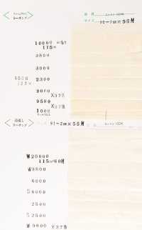 10000 블라우스, 원피스, 슈트용 박지 광목 Tokai Textile 서브 사진