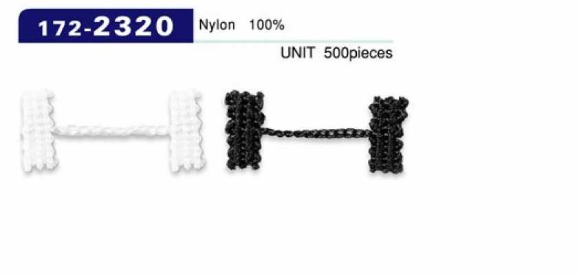 172-2320 루프 패스너 안감 고정 체인 코드 타입 전체 길이 33mm (입수 500)