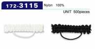 172-3115 버튼 루프 브레이디드 타입 5mm X 30mm (팩당 500개)