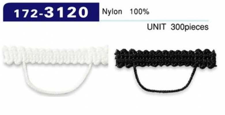 172-3120 루프 패스너 꼰끈 타입 가로형 33mm (입수 300)