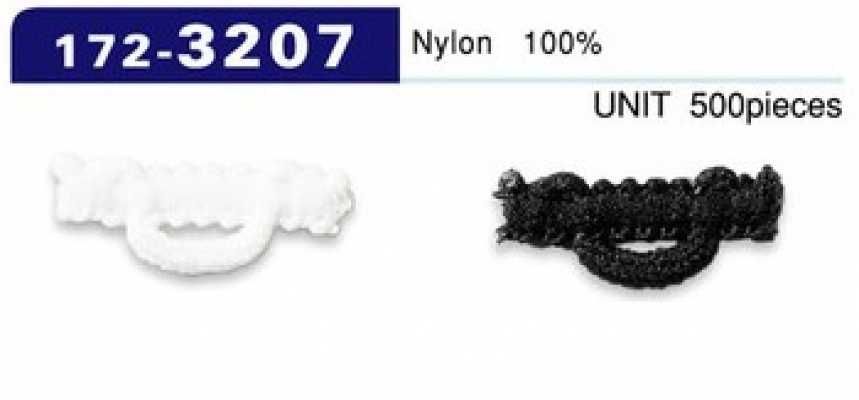172-3207 루프 패스너 울리 나일론 타입 가로형 22mm (입수 500)