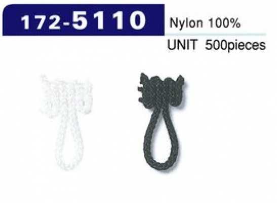 172-5110 루프 패스너 브레이드 코드 타입 전체 길이 18mm(입수 500)