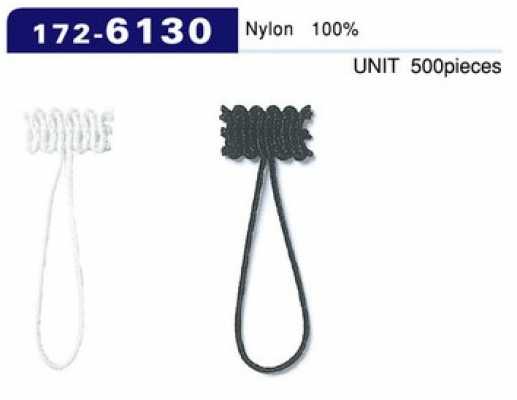 172-6130 루프 패스너 브레이드 타입 전체 길이 40mm(입수 500)