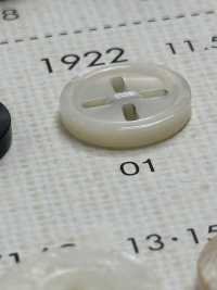 1922 다이야 버튼 4- 쉘 쉘 모양 폴리에스터 버튼[단추] DAIYA BUTTON 서브 사진