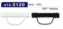 472-3120 버튼 루프 브레이디드 타입, 가로, 33mm (10개)