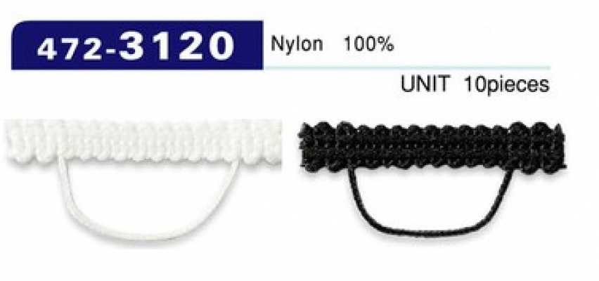 472-3120 루프 패스너 편조끈 타입 가로형 33mm (입수 10)