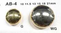 AB4 ABS 수지 도금 버튼[단추] DAIYA BUTTON 서브 사진
