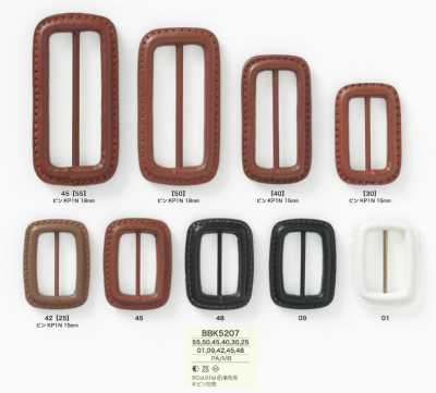 BBK5207 나일론 수지/황동제 통과형 버클